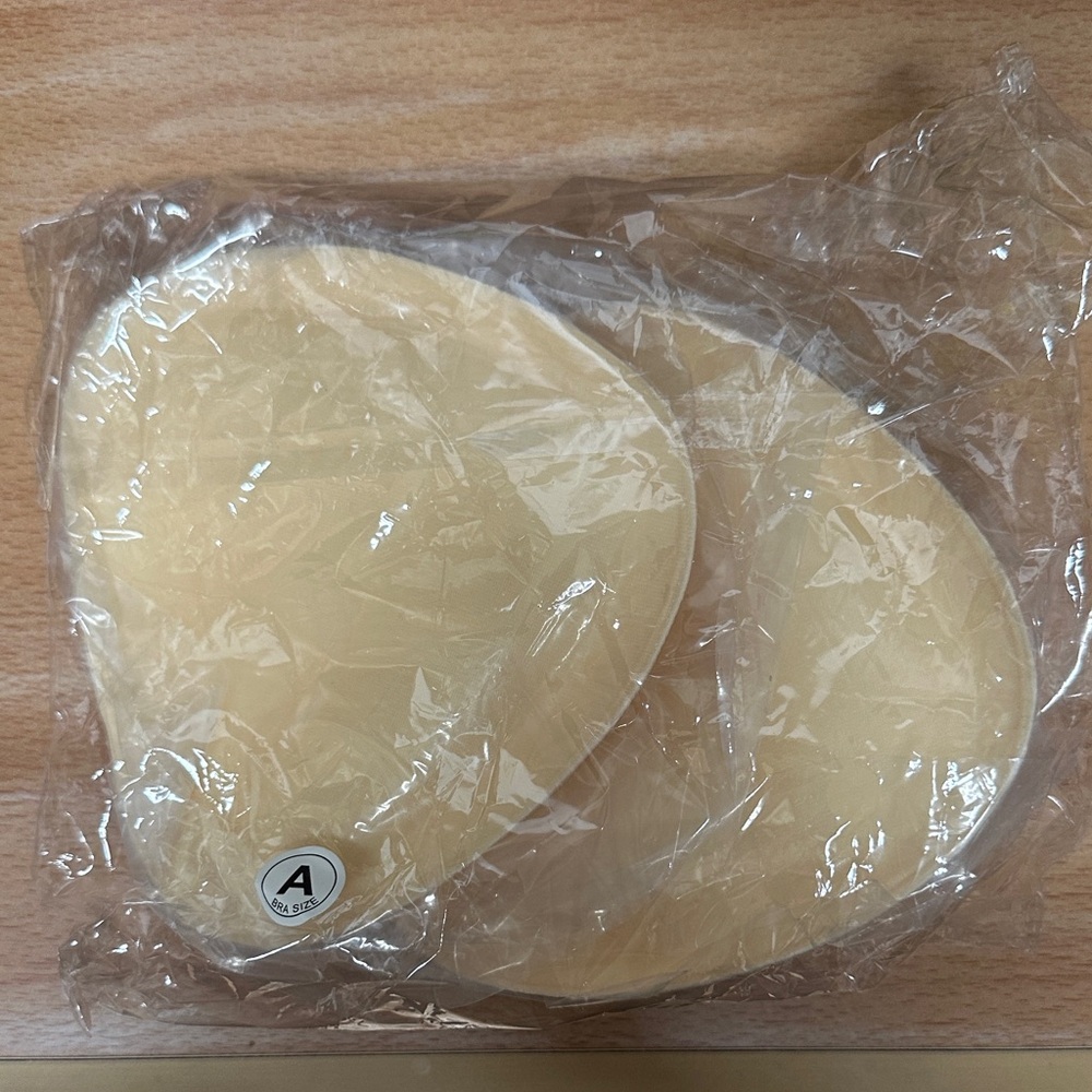 Beige Silicone Bra Inserts